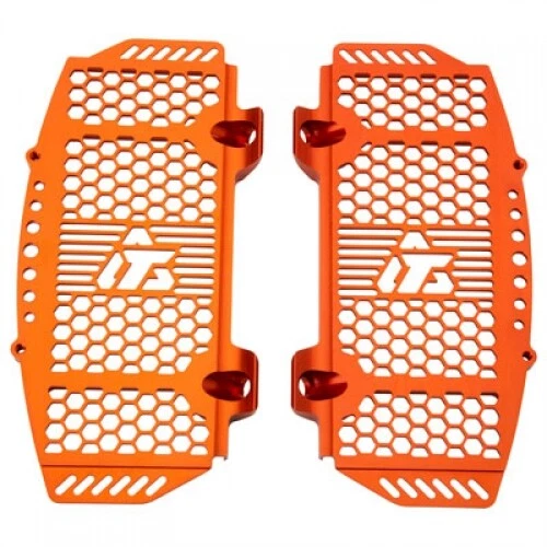 Tusk Billet Radiator Guards Orange 200-071-0002