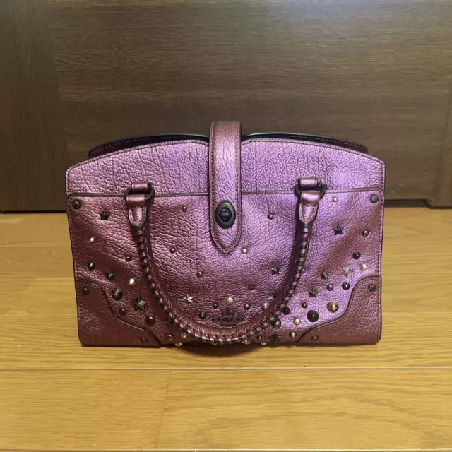 Coach Hologram Leather Mercer 24 Style:55622 Small Crossbody Bag UNIQUE and  RARE