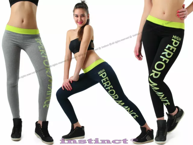 Pantaloni sportivi donna per corsa palestra fitness tempo libero yoga aderenti