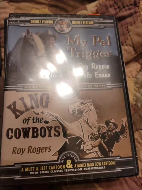 My Pal Trigger  + King of the Cowboys DVD | Brand New Sealed | Roy Rogers