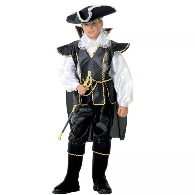 Pirat Kinderkostüm 128 cm 5-7 Jahre Seeräuber Outfit Piraten Musketier Kostüm