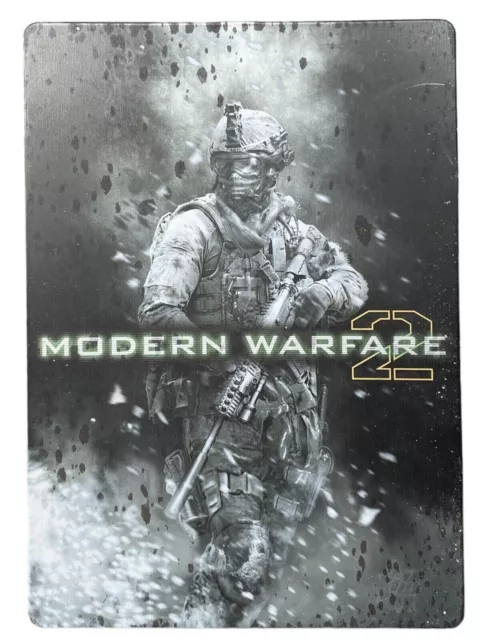 Call Of Duty Modern Warfare 2  Steel Book Hardened Edition Xbox 360 CIB
