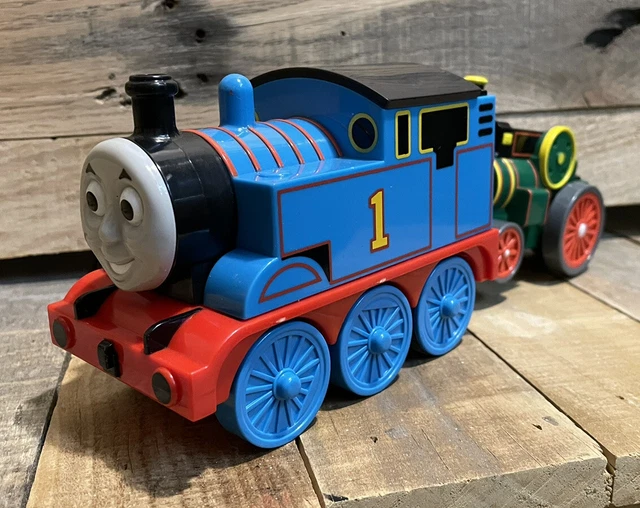 THOMAS & FRIENDS Train Tank Engine Trevor Tractor Load N Go 2004 Tomy