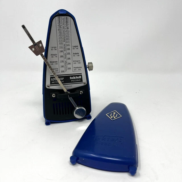 Vintage Wittner Metronome Mechanical Taktell Piccolo Made in Germany