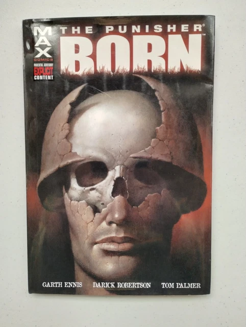 THE PUNISHER: BORN by GARTH ENNIS, MAX COMICS, TPB, 1ST PRINT, 2004