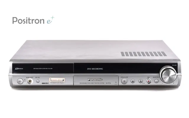 Panasonic SA-RT30 DVD Enregistreur Home Theater Système Argent