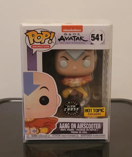 Avatar: The Last Airbender Funko Pop  Aang on Airscooter CHASE (Glows) Exclusive