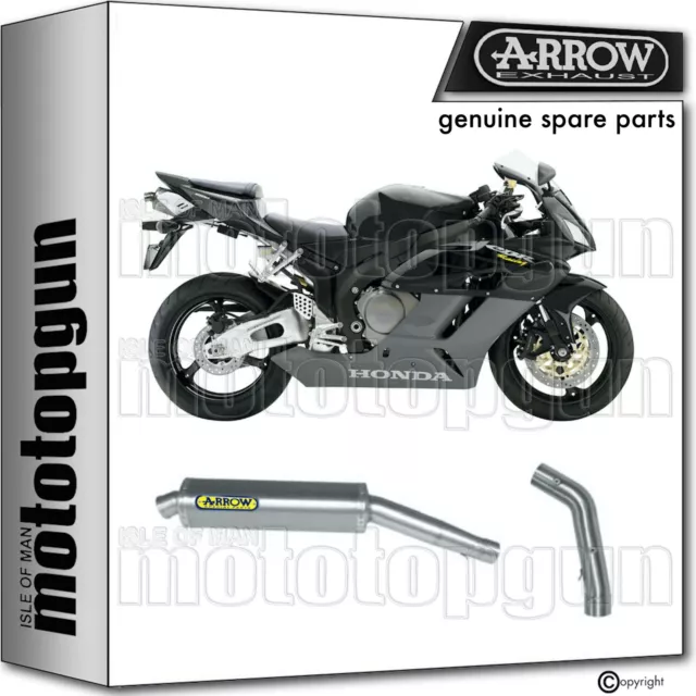 Arrow Exhaust Ok Maxi Race-Tech Aluminium Honda Cbr 1000 Rr 2007 07