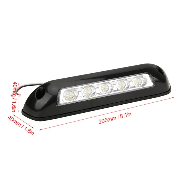 12V 2.6W LED Spotlight IP67 Lighting Lamp for Awning RV Yacht SMO