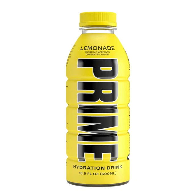 PRIME HYDRATION DRINK Prime Lemonade Limited Edition NEW FLAVOR FREE
