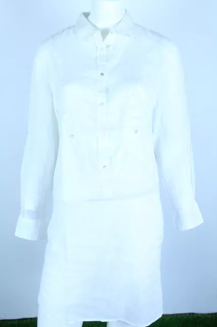 Camicia bianca online lino zara