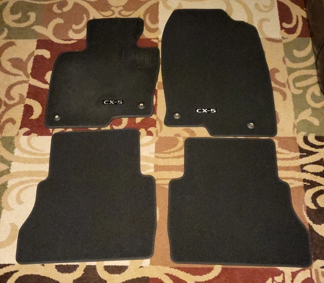 2017-2022 OEM Mazda CX-5 (4) Carpet Floor Mats Ex Condition Free Shipping