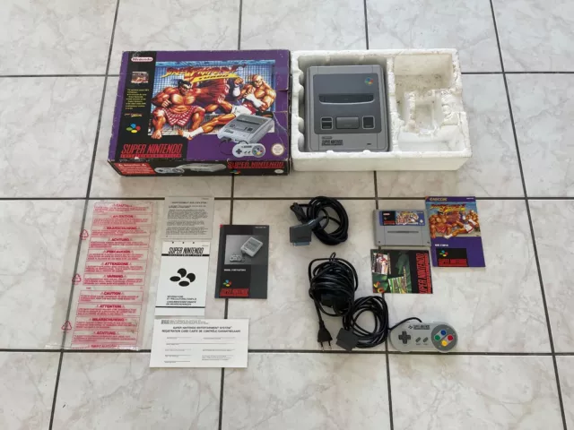 Console Super Nintendo Pack Street Fighter 2 Turbo