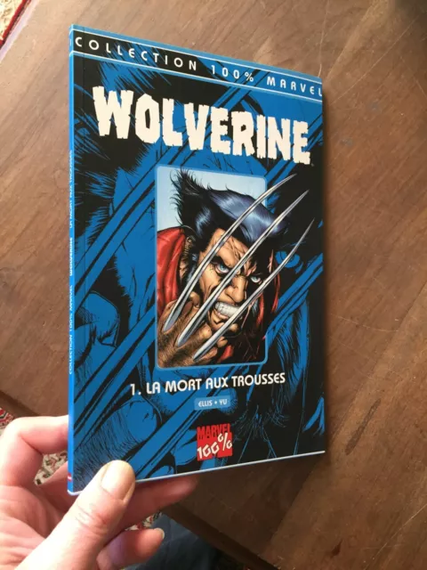 ALBUM BD COMICS 100 % MARVEL WOLVERINE la mort aux trousses panini eo 1999