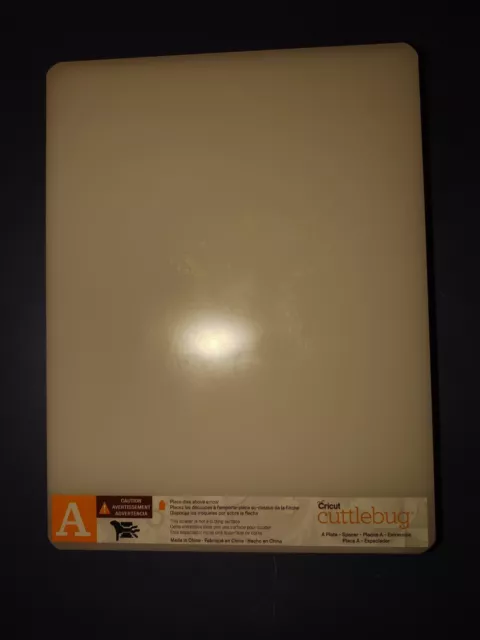 "Placa espaciadora original Cricut Cuttlebug A 5.875"" X 7.75"