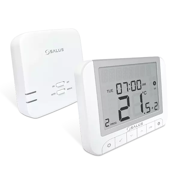 Salus Rt520Rf Digital Programmable Room Thermostat With Rf Boiler Plus Compliant