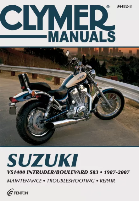 Suzuki VS1400 Intruder Boulevard S83 Clymer Shop Repair Service Manual Book