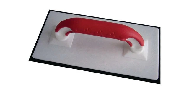 KRONEN HANSA Platoir à lisser avec manche bicomp., garn. caoutch.alv. plastiq...