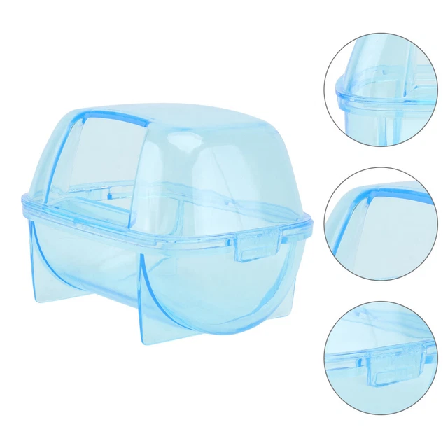 Contenitore in plastica bagno di criceto per bagni di sabbia sandbox di criceto