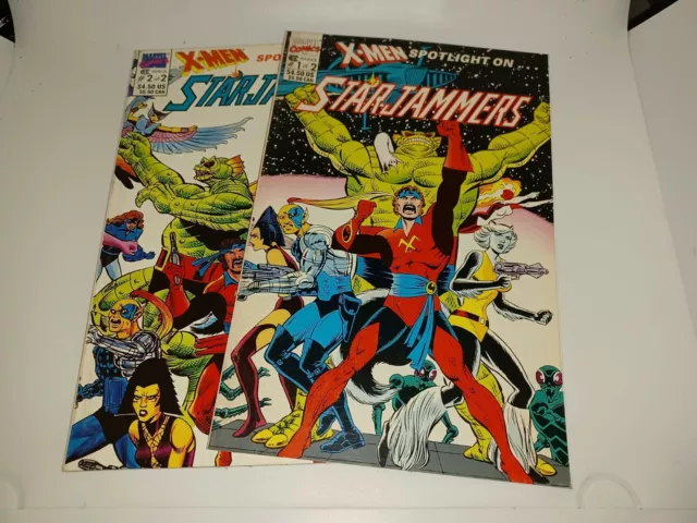 Marvel X-Men Spotlight On Starjammers 1-2 New Unread 9.6 Free Shipping