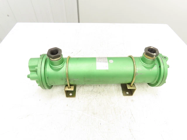 Taisei Kogyo FCF-234-1 Oiler Cooler Shell & Tube Heat Exchanger 2-Pass 145 PSI