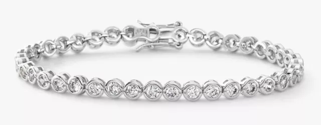 NIB Melinda Maria Baroness Tennis Bracelet 6”