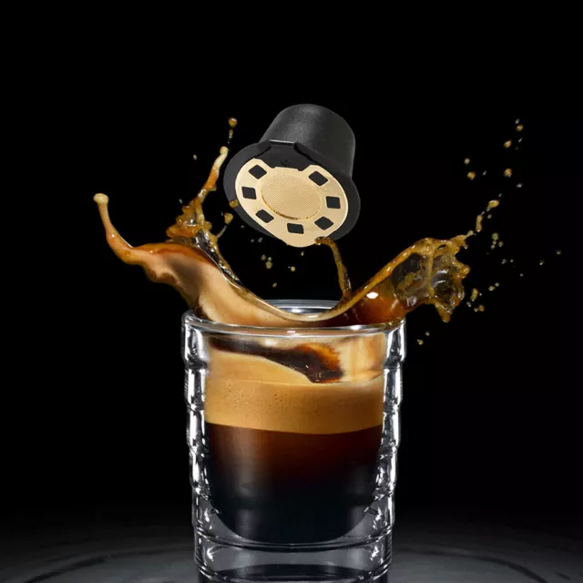 Tazza capsula caffè cesto filtro resistente al calore per cucina di casa (oro) -it