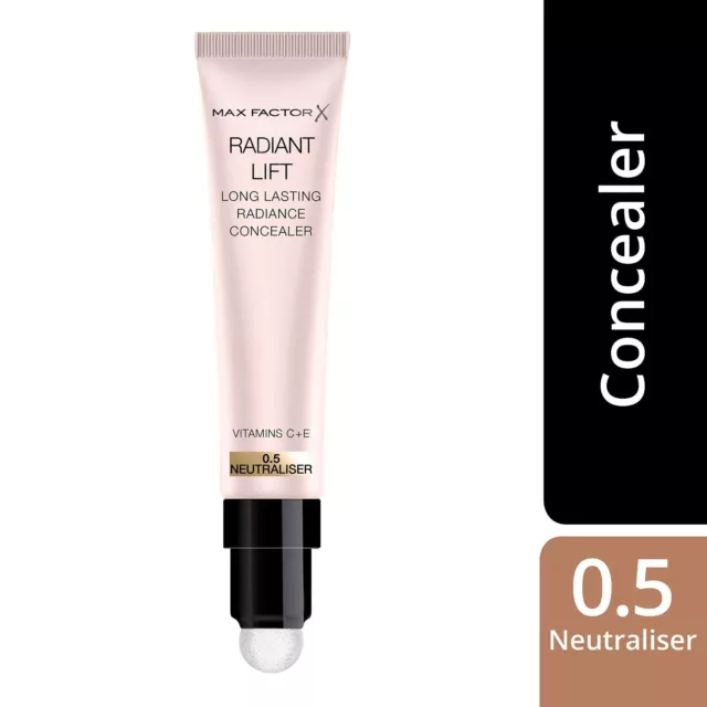 Max Factor Radiant Lift Correcteur Concealer Vitamines C+E 0.5 Neutralizer 7Ml