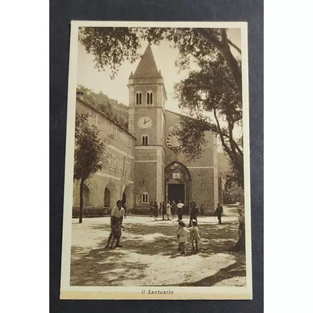 Cartolina Monterosso al Mare - Santuario Madonna di Soviore (La Spezia)