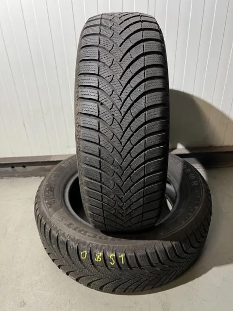 2x 205/60 R16 92H - Semperit Speed Grip 5 - 6.8 mm - Winterreifen - DOT21