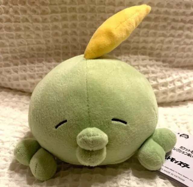 Pokemon Gulpin Plush 12cm 4.7" Banpresto Namco Prize New Unused Green Japan