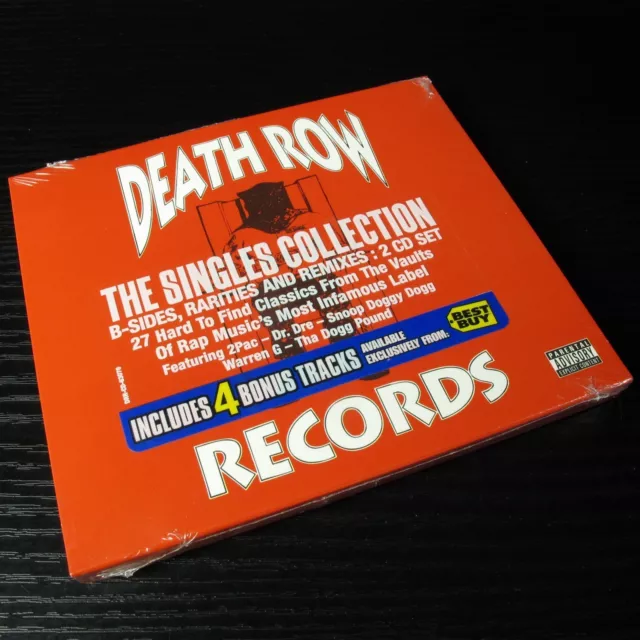 The Death Row Singles Collection 2006 USA 2xCD Best Buy+4 Bonus Tracks NEW #0101