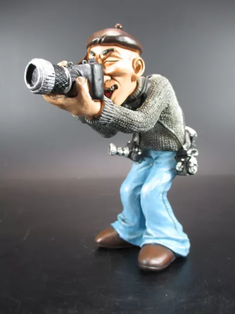 Photographer Funny Job Occupation Figure Profession, 5 1/8in, New