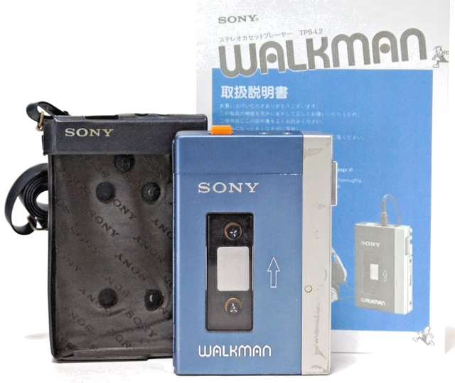 RARE SONY WALKMAN TPS-L2 Gardiens de la Galaxie avec étui EUR 234,01