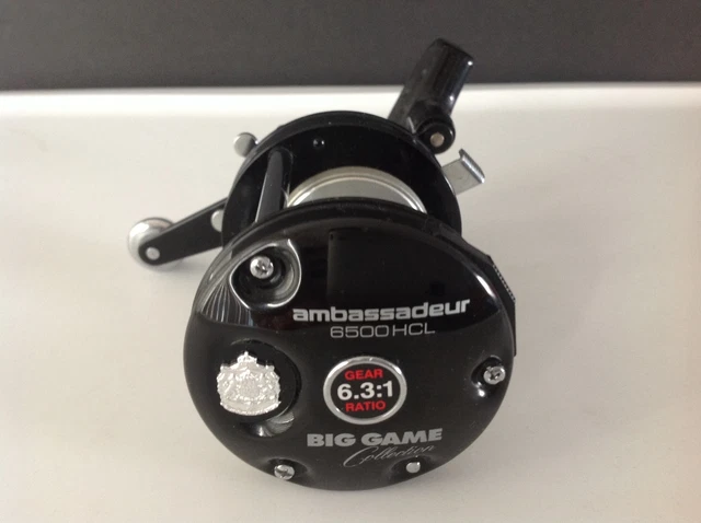 リール ambassadeur 6500CL BIG GAME Collection ABU GARCIA 6500CL BIG GAME | Catfish Connection | Catfishing Supplies
