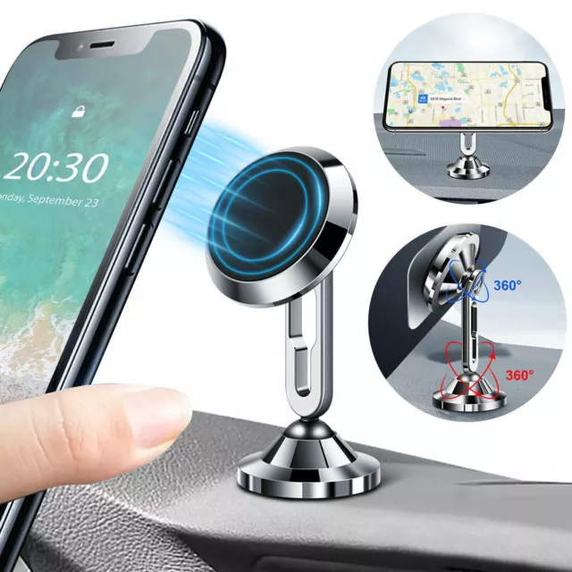 Soporte Sostenedor Estante Magnetico De Telefono Celular Para Auto Carro Coche