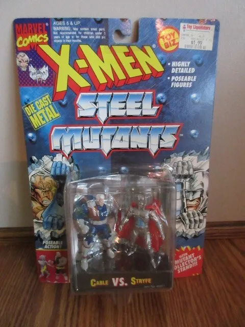 Marvel Comics X-Men Steel Mutants Cable vs Stryfe
