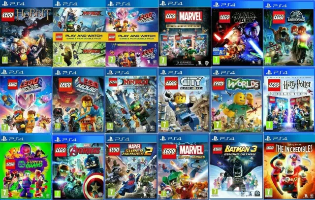 LEGO PS4 & PS5 Paket Spiele am selben Tag Versand per schneller & kostenloser Versand UK Lager