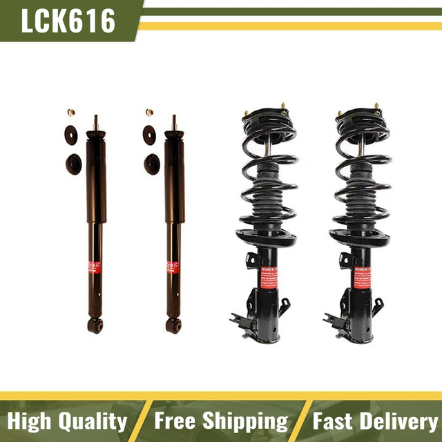 For 2013-2015 Honda Civic Sedan Full Set 2 Front Complete Struts 2 Rear Shocks For 2013-2015 Honda Civic Sedan Full Set 2 Front Complete Struts 2 Rear Shocks