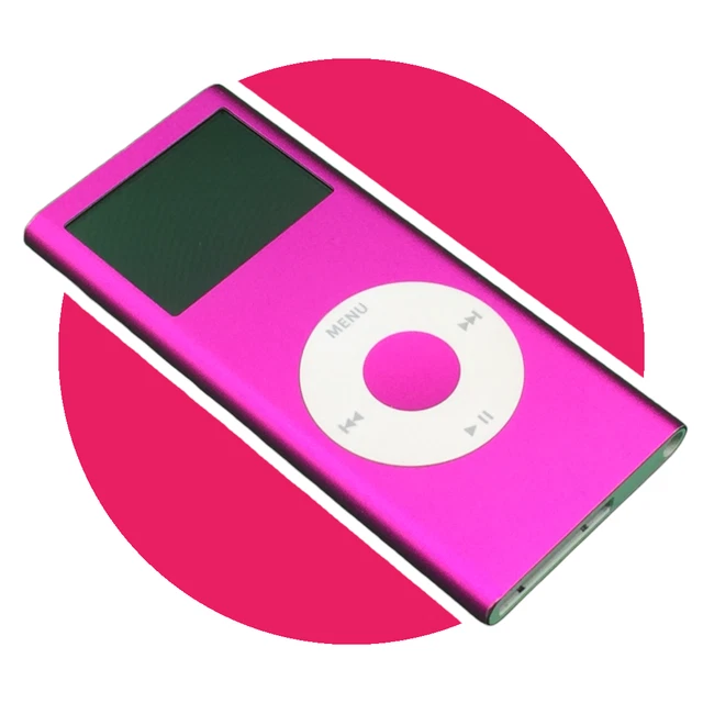 Apple Ipod Nano 2nd Génération A1199 4GB Rose Média Lecteur - Mauvais Batterie,
