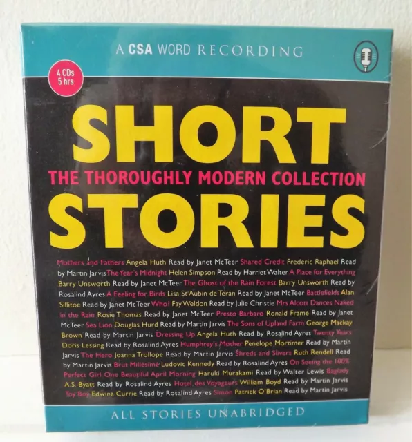 Short Stories: The Thoroughly Modern Collection Audio 4 Cds Unabridged New