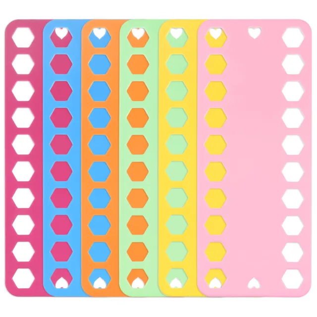 18 tarjetas organizadoras de hilo dental bordado 6 colores 20 posiciones para coser