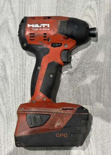Hilti Impact Driver SID 4-A22 (2021) 3 Speed Setting With B22 5.2ah Battery