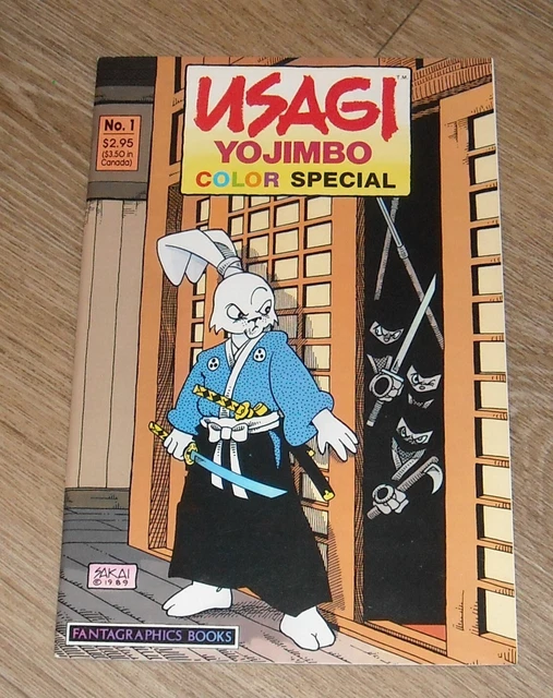USAGI YOJIMBO COLOR SPECIAL # 1 FANTAGRAPHICS BOOKS November 1989 STAN SAKAI