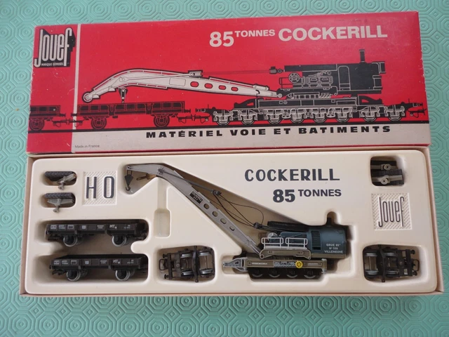 GRUE JOUEF COCKERILL de Secours 85t n°559 Villeneuve SNCF Fonctionnelle Réf 663 EUR 30,00 - FR