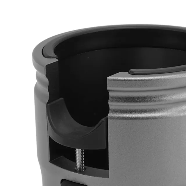 (Nero) Supporto maniglia filtro caffè regolabile in altezza facile pulizia universale
