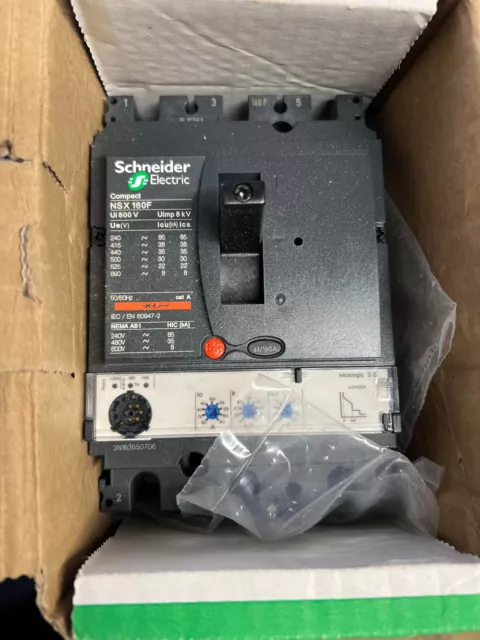 Schneider Electric Compact Nsx 160F   Lv430770