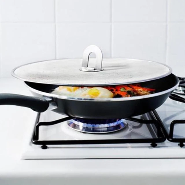 Vendita paraspruzzi paraspruzzi paraspruzzi padella frittura acciaio inox di lunga durata