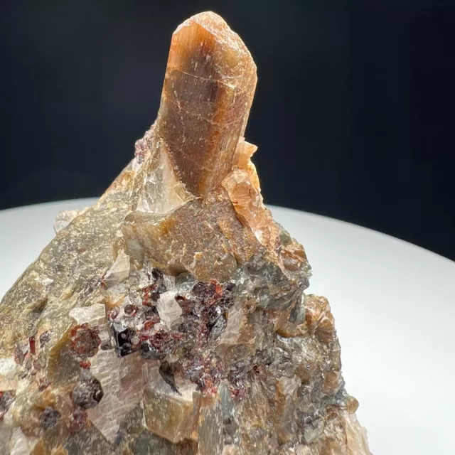 Nice Large Bustamite Crystal: Broken Hill, Nsw, Australia- Rare!