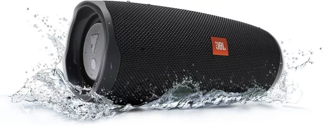 JBL Charge 4 Waterproof Wireless Bluetooth Portable Speaker (Black)